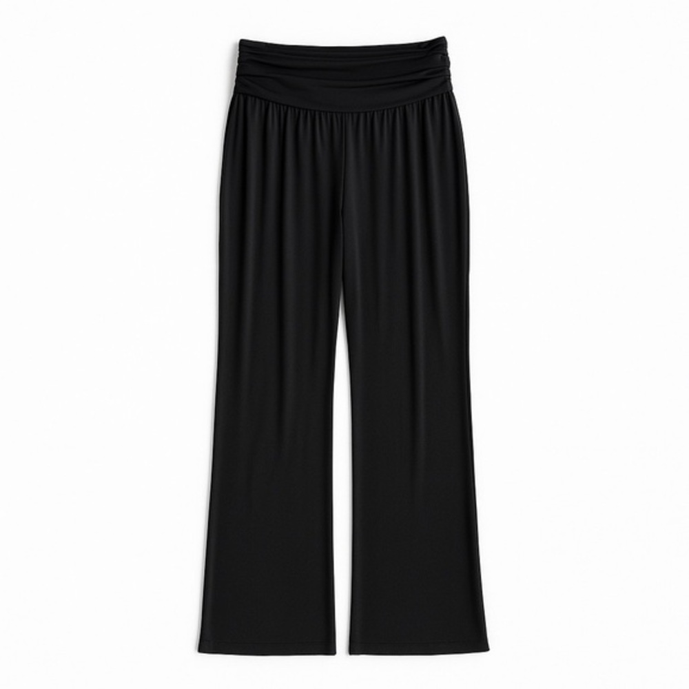 Apt. 9 Classic Black Wide Leg Yoga Pants